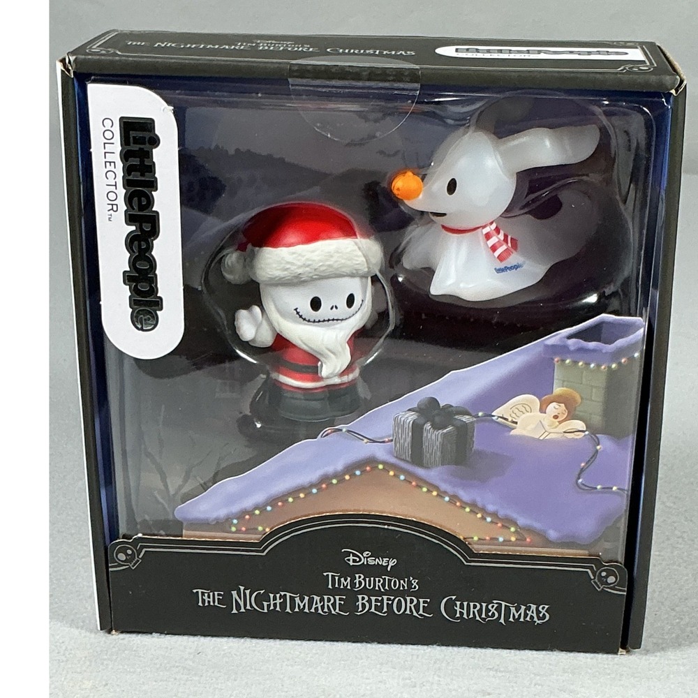 Fisher-Price Little People Collector Nightmare Before Christmas Santa Jack Zero